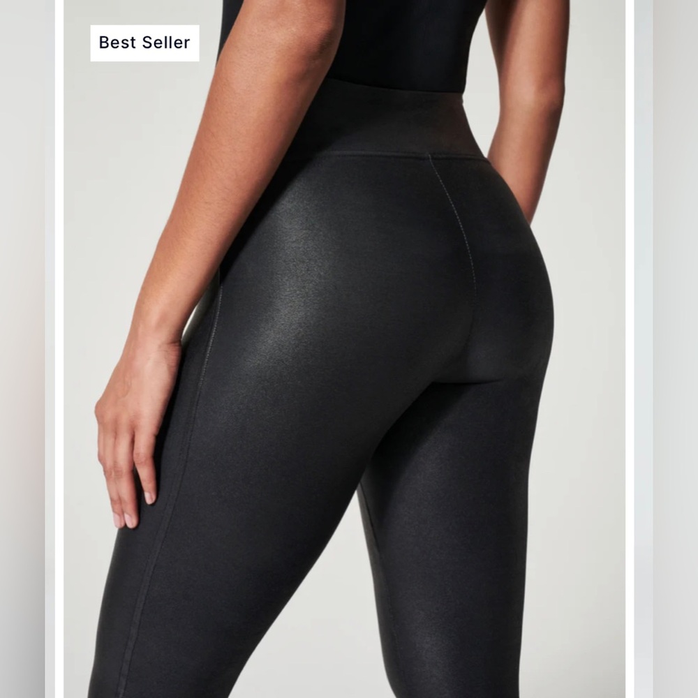 Spank faux-leather Leggings XS